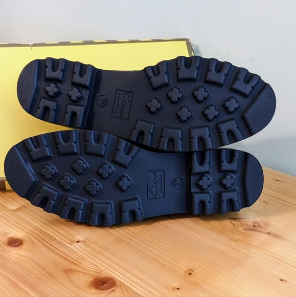 Circus NY Black Deanna Lug Sole Loafers Women Size 9.5 - Picture 8 of 10